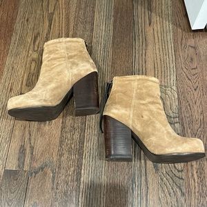Jeffrey Campbell suede boots